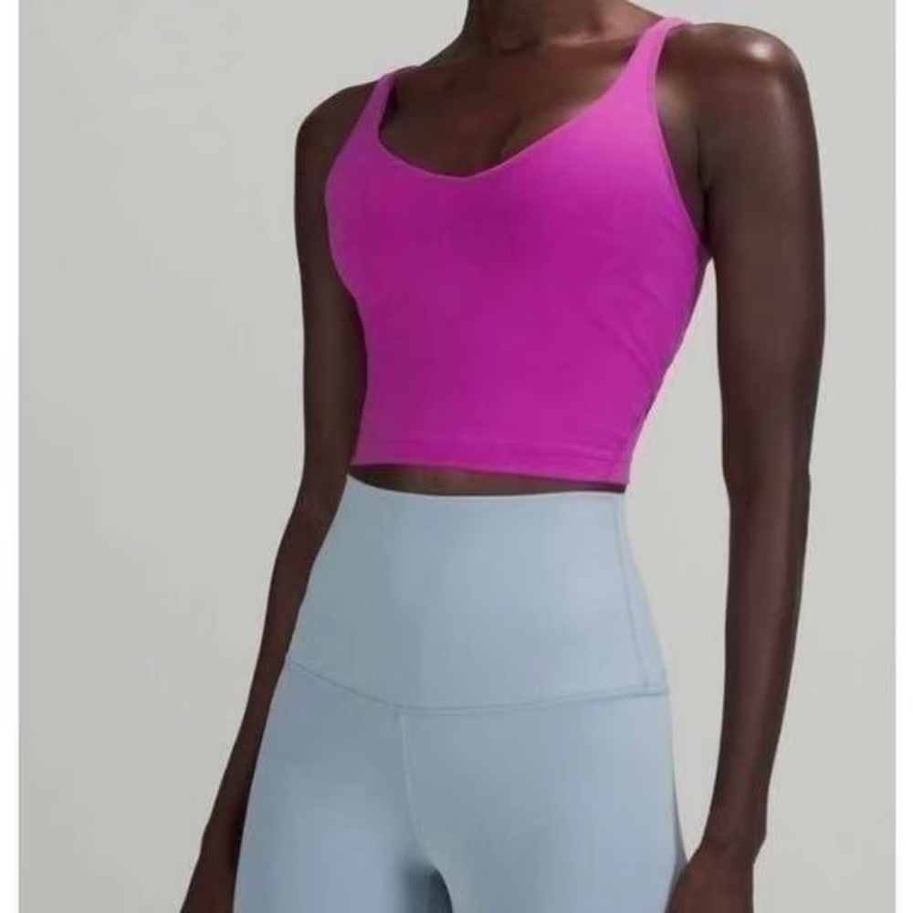 Vivid Plum Align Tank